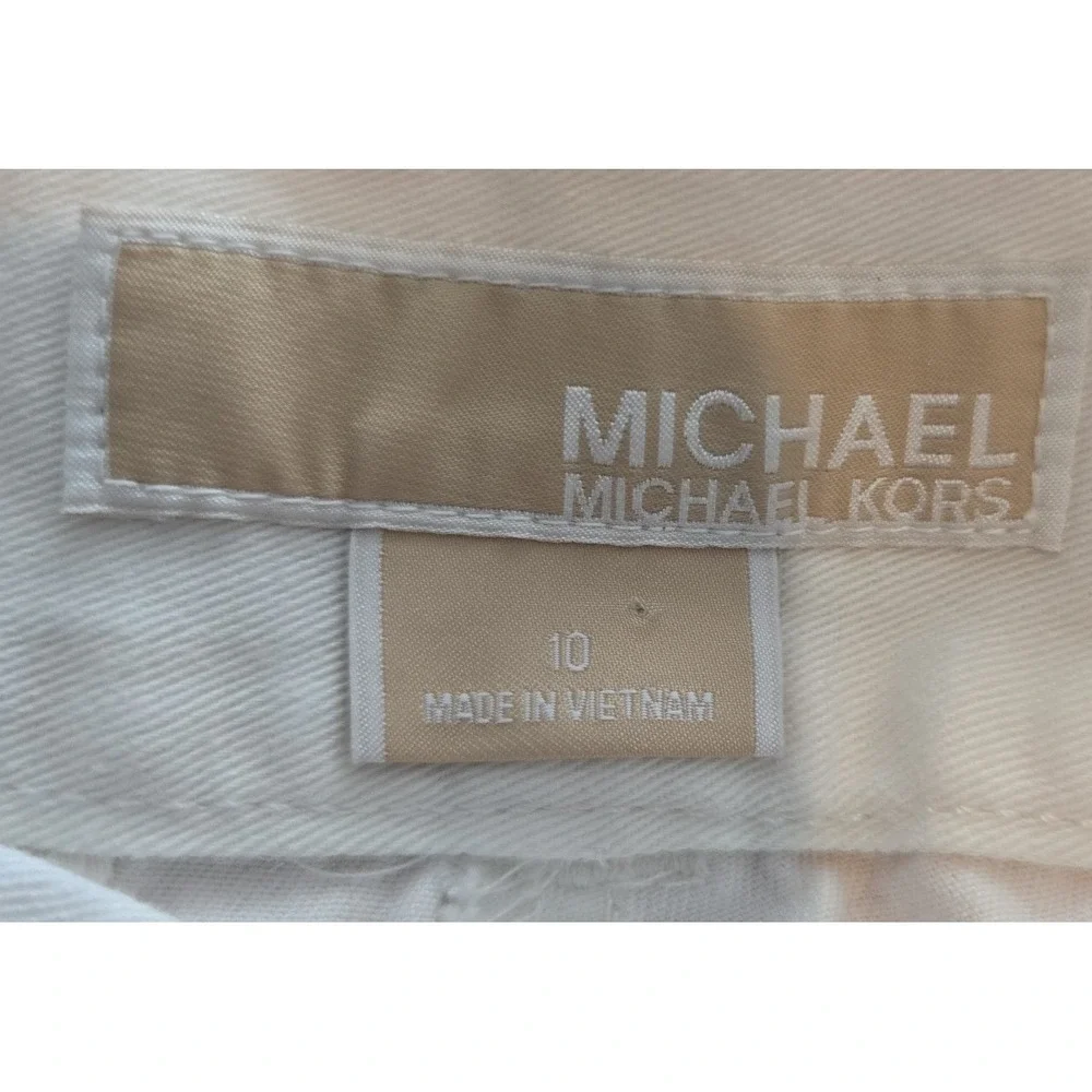 Michael Kors‎ Womans Pants Size 10 x 31 Long White